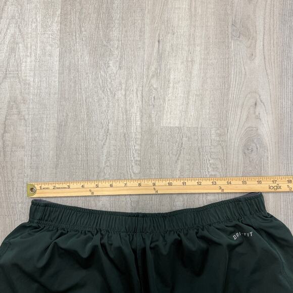 Nike Michigan State Spartans Basketball Shorts Men's Extra Large XL Green MSU - Picture 7 of 11